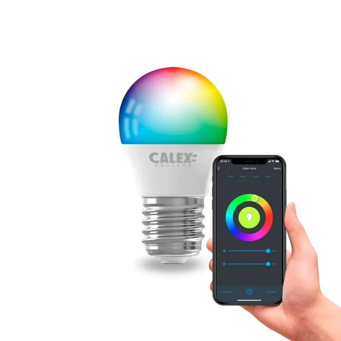Calex Smart LED Bulb - E27- P45 - RGB + CCT