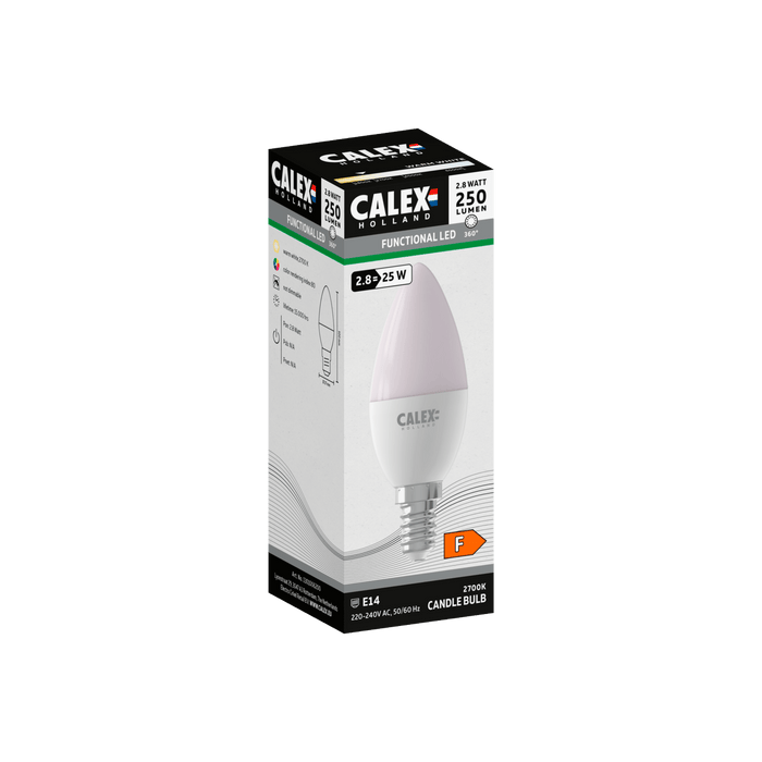 Calex SMD LED Lamp - E14 - B35 - White
