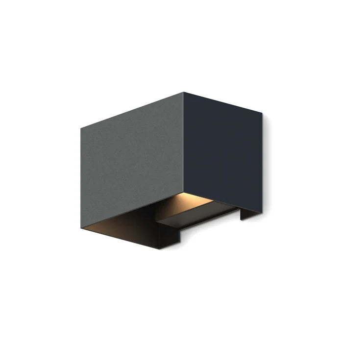 Calex Venice LED Wall Light - Up & Down - Black