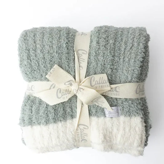 Calla & Friends Alani Blanket-Powder Blue