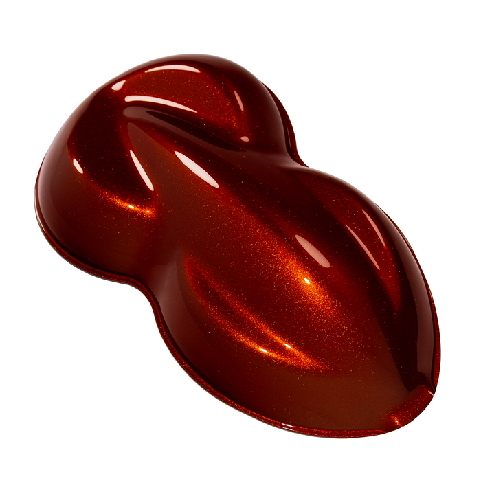 Candy Pearl Blaze Orange Basecoat Quart Complete Kit (Over Black Base)