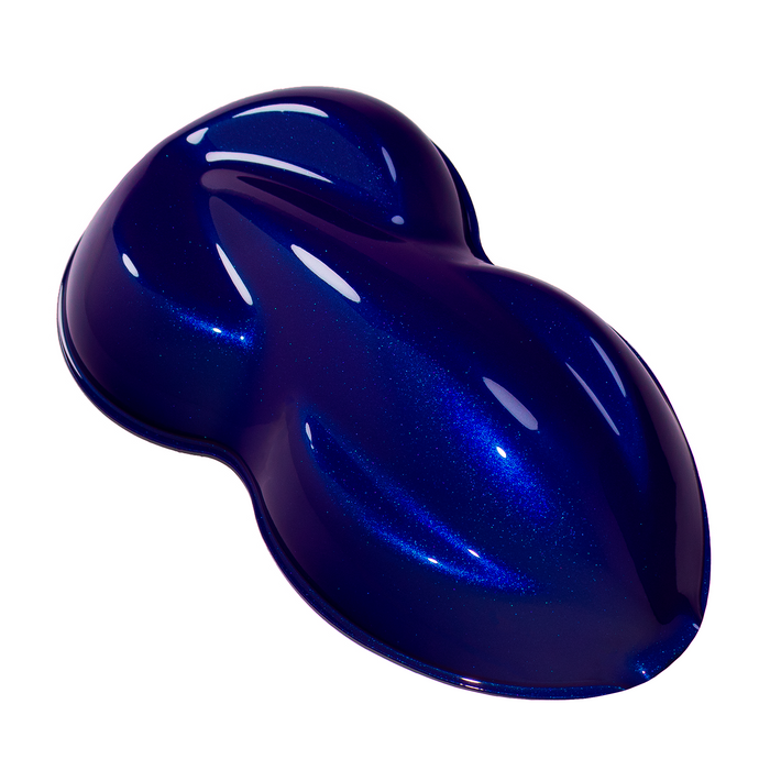 Candy Pearl Blue Basecoat Quart Complete Kit (Over Black Base)