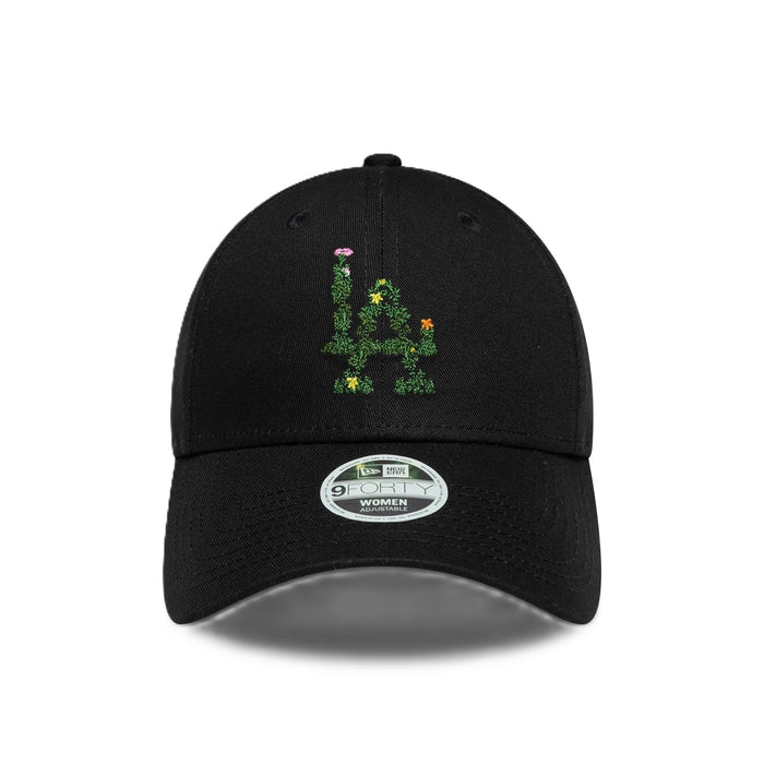 NEW ERA cappello los angeles nero 60667480 FLORAL-BLACK