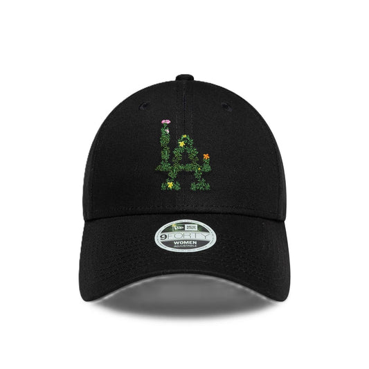 NEW ERA cappello los angeles nero 60667480 FLORAL-BLACK