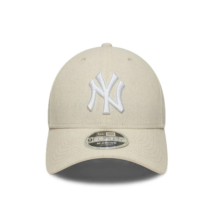 NEW ERA cappello new york yankees stone 60856285 LINEN-STONE
