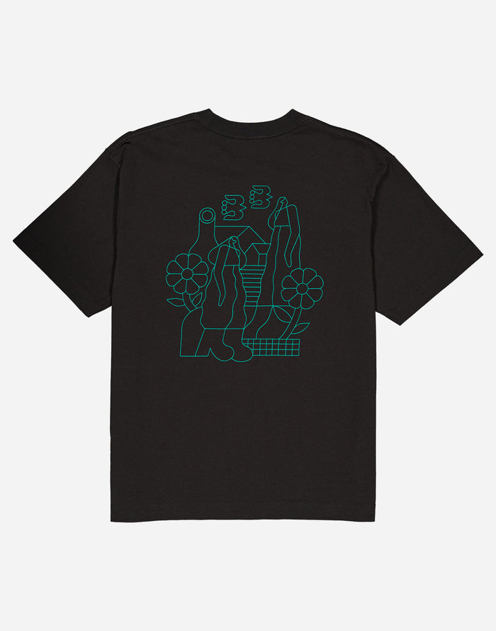 Carbon Black Simple Life T-Shirt