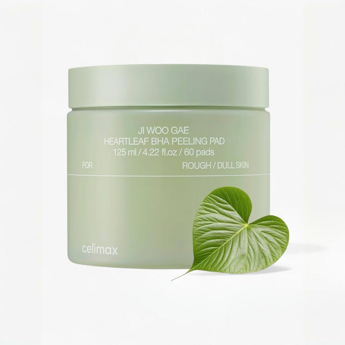 celimax Ji Woo Gae Heartleaf BHA Peeling Pad 125ml / 60pads – Skin Care | Korean Skincare Canada - VGLE Beauty