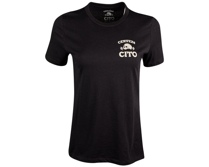 Cerveza Cito Women's OG Tee - Black Front