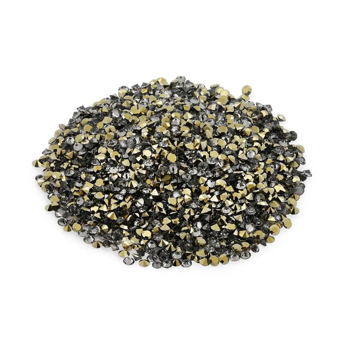 Charcoal Crystals - 1mm   Naio Nails