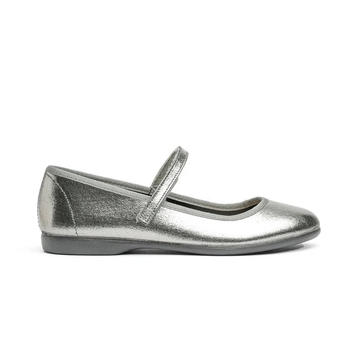 Children Chic Silver Classic Mary Jane