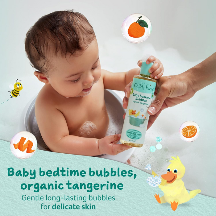Childs Farm Baby Bedtime Bubbles Organic Tangerine 250ml (T)