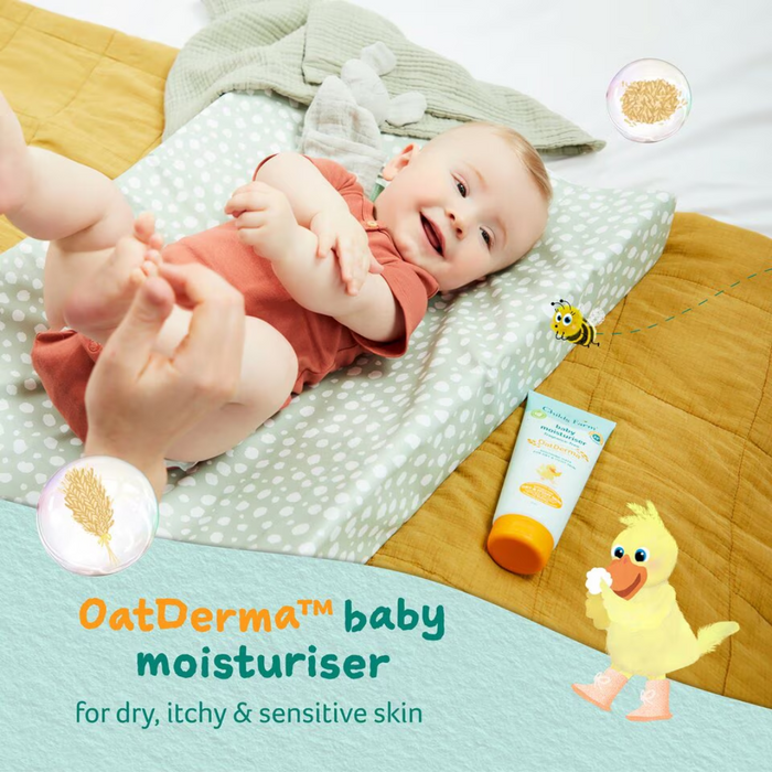 Childs Farm Baby Moisturiser Oatderma Fragrance Free 200Ml (T)