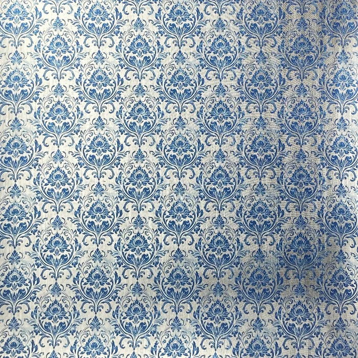 Ciao Bella - Deluxe Paper 6"x6" - 5/Pkg - Elegance of Blue Paper Silver. Available at Embellish Away located in Bowmanville Ontario Canada.