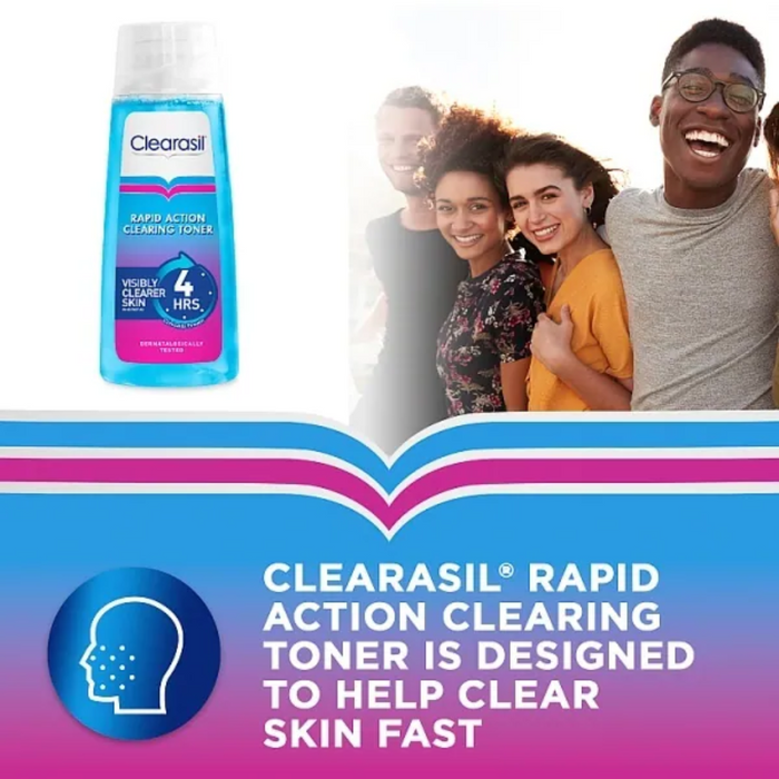 Clearasil Ultra Rapid Action Deep Pore Treatment Toner, 200ml (T)