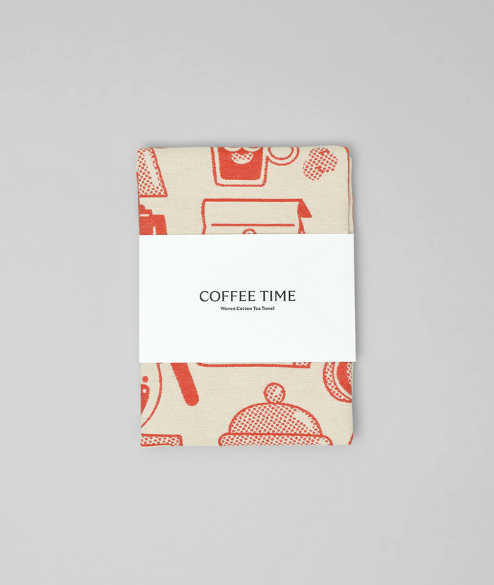 Coffee Time Tea Towel