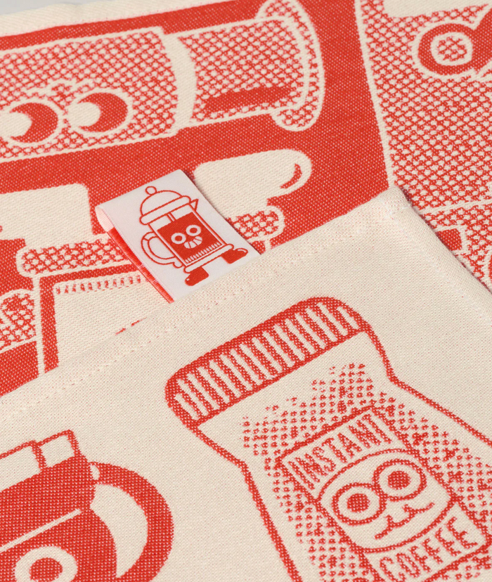Coffee Time Tea Towel