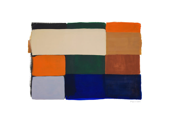 Colour Squares 01 by Berit Mogensen Lopez