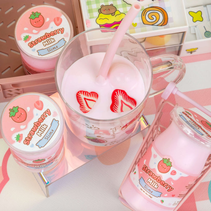 *COMING SOON* Kawaii Slime Company Strawberry Milk Glossy Slime