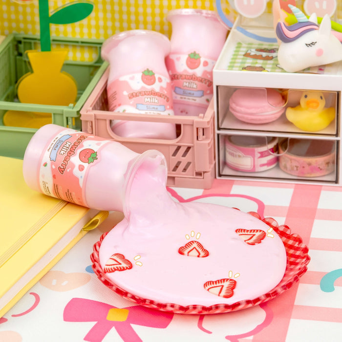 *COMING SOON* Kawaii Slime Company Strawberry Milk Glossy Slime