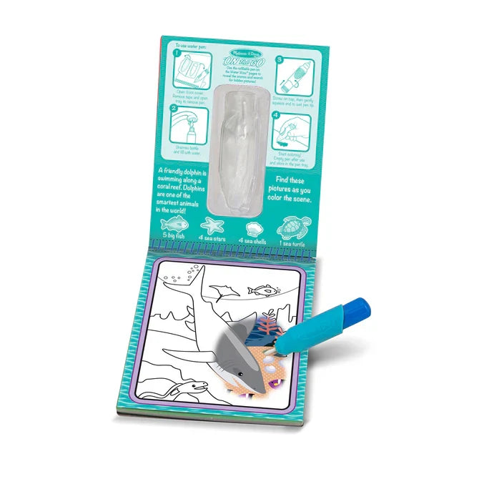*COMING SOON* Melissa & Doug Water WOW! Water Reveal Pad - Under the Sea