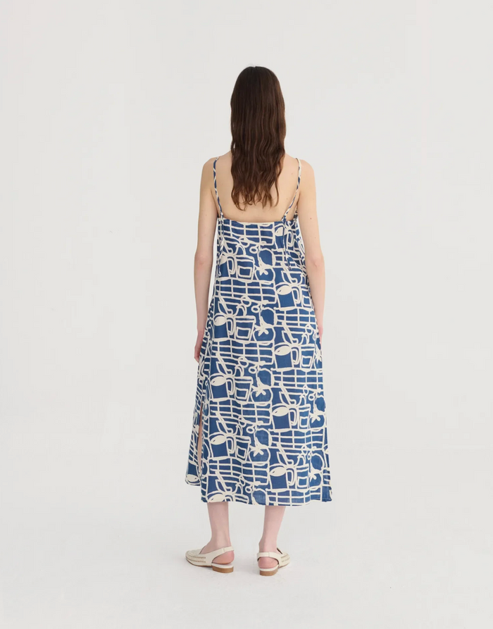 Cookery Festival Strap Dress