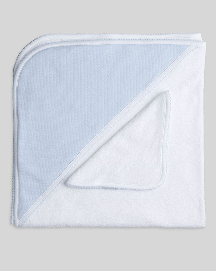 Cotton Peru Baby Towel-Blue