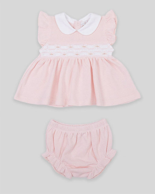Cotton Peru Emma Smocked 2 pc.Set