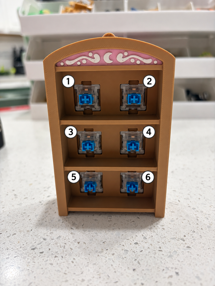 Cozy Bookshelf Fidget Clicker