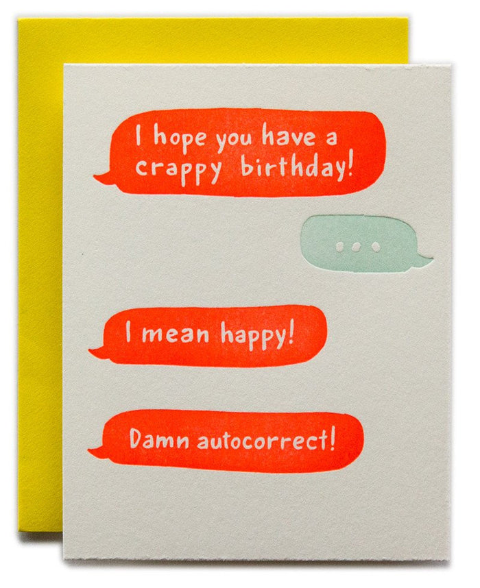 Crappy Birthday!