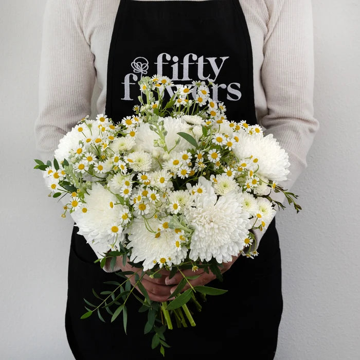 Crazy About You Diy Flower Kit Apron - Image
