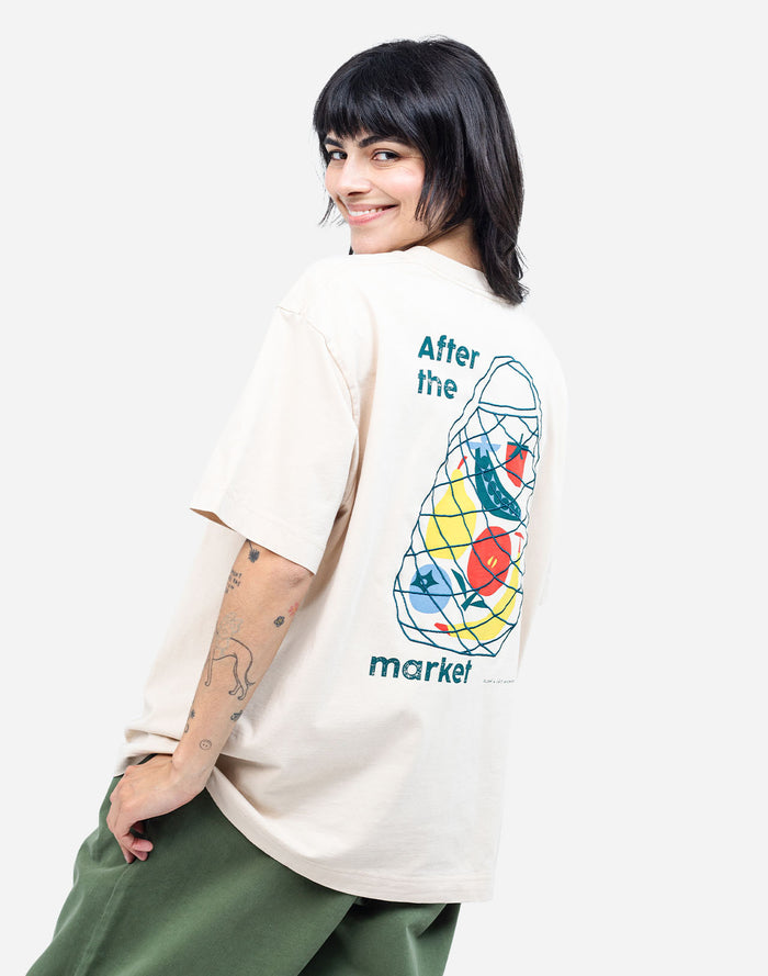 Cream Meshbag T-Shirt