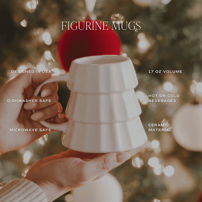 Cream Tree Mug - Olita Gifts & Goods