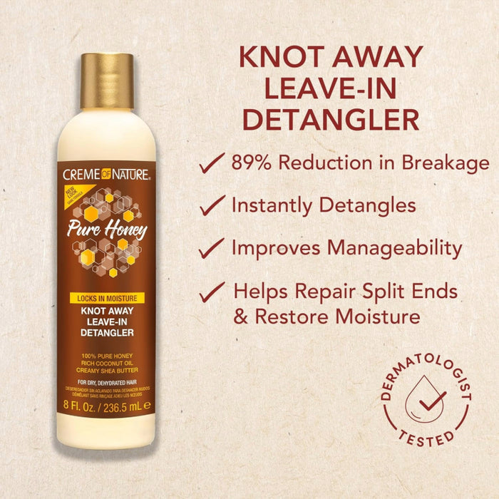 CREME OF NATURE Pure Honey Leave-In Detangler 8oz