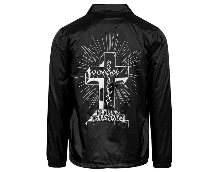 Cross Windbreaker - Black Back