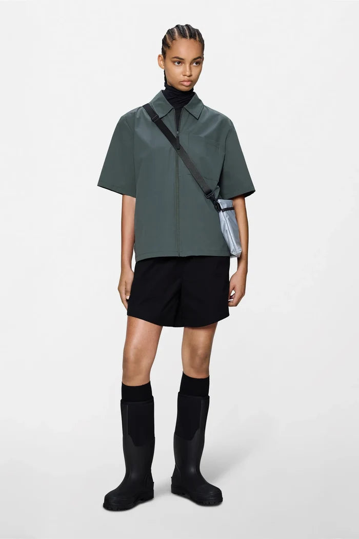 Dark Grey Mito Short Sleeve Shirt