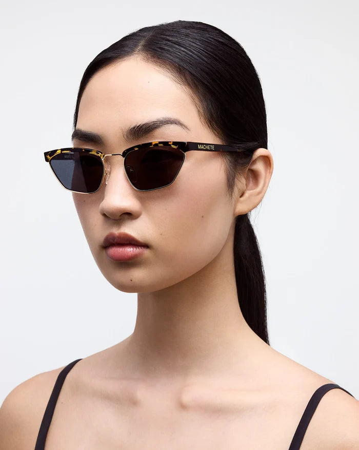 Dark Tortoise Françoise Sunglasses