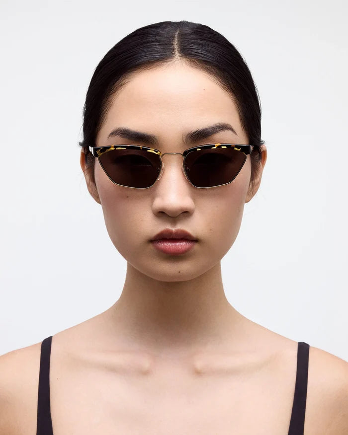 Dark Tortoise Françoise Sunglasses