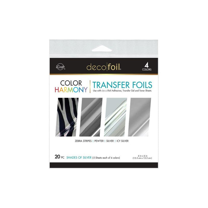 Deco Foil - Harmony Foil Pack - 6X6 - 20 Sheets - Select from Drop Down