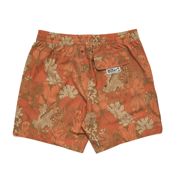 Deep Set Boardshorts | Reef Madness : Tangerine | Howler Bros