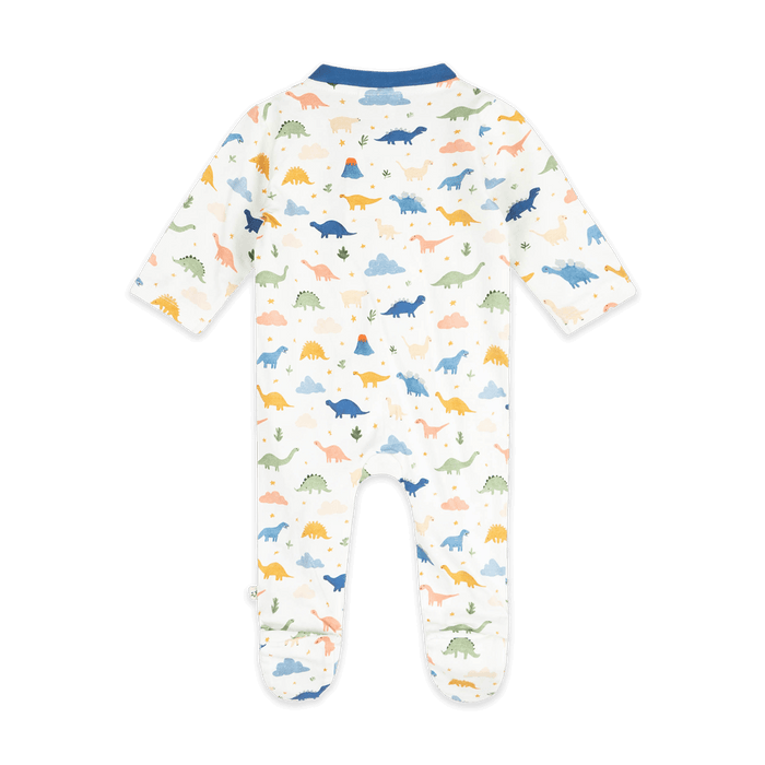 Dino Baby Footie (Organic Jersey) - Back