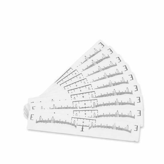 Disposable Brow Ruler Stickers