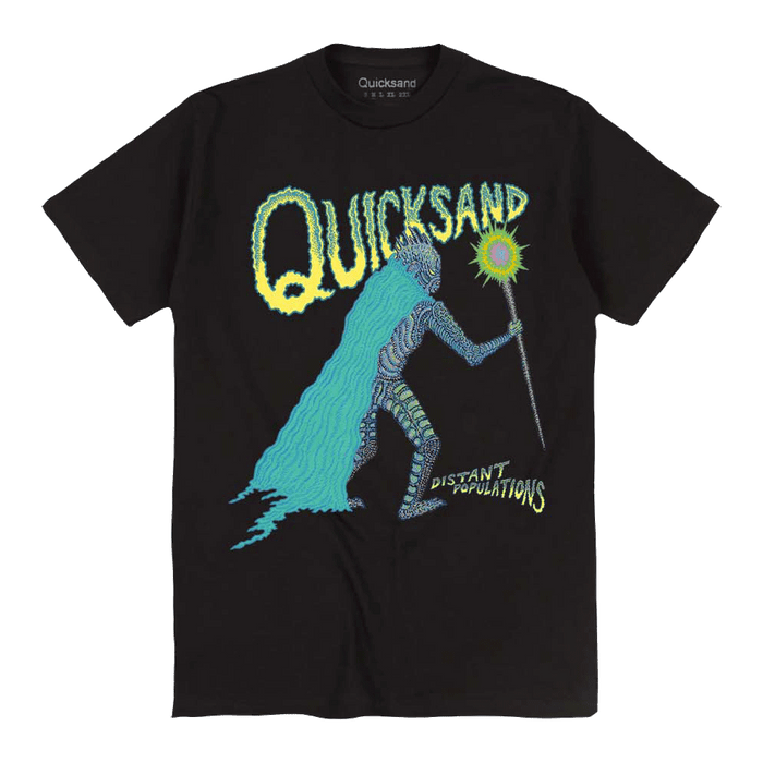 Distant Populations Creature Tour Back Black Tee