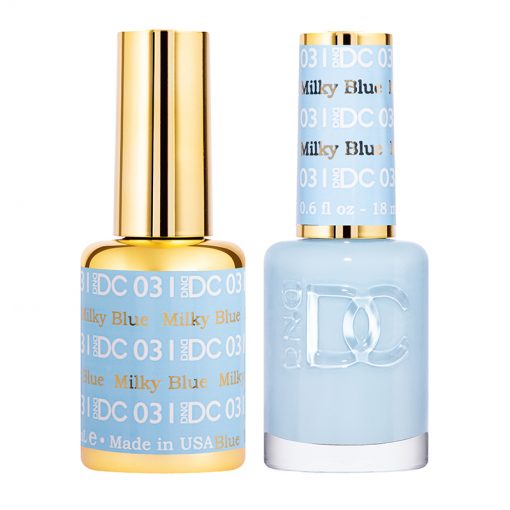 DND DC Gel Nail Polish Duo 031 - Milky Blue