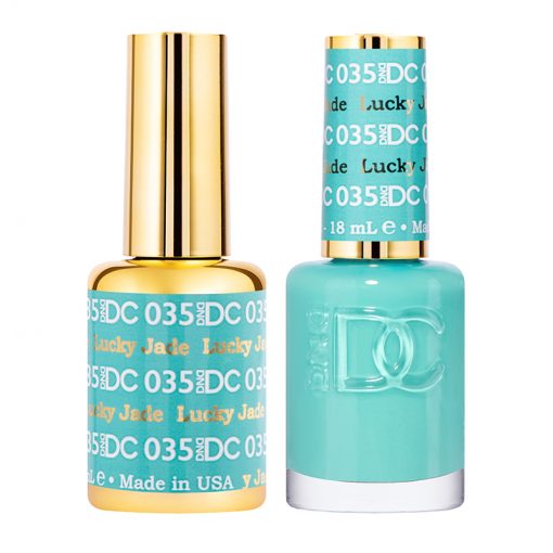 DND DC Gel Nail Polish Duo 035 - Lucky Jade