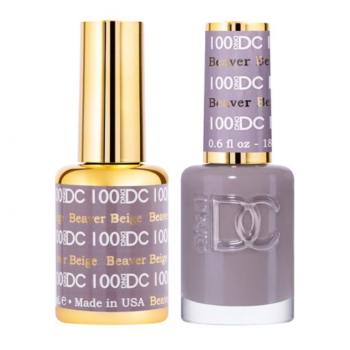 DND DC Gel Nail Polish Duo 100 - Beaver Beige