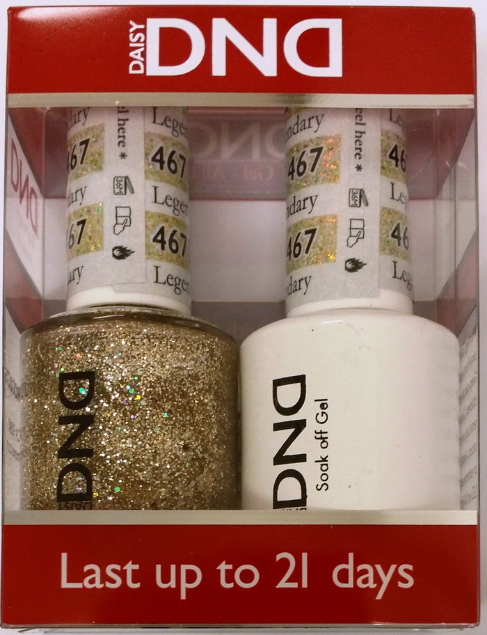 DND Duo GEL + MATCHING Nail Polish SET (461-521) - Choose Your Colors