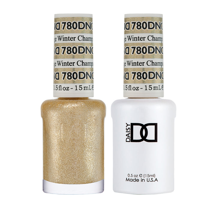 DND Gel Nail Polish Duo 780 - Champagne Winter