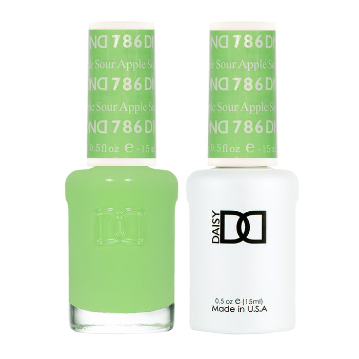 DND Gel Nail Polish Duo 786 - Sour Apple