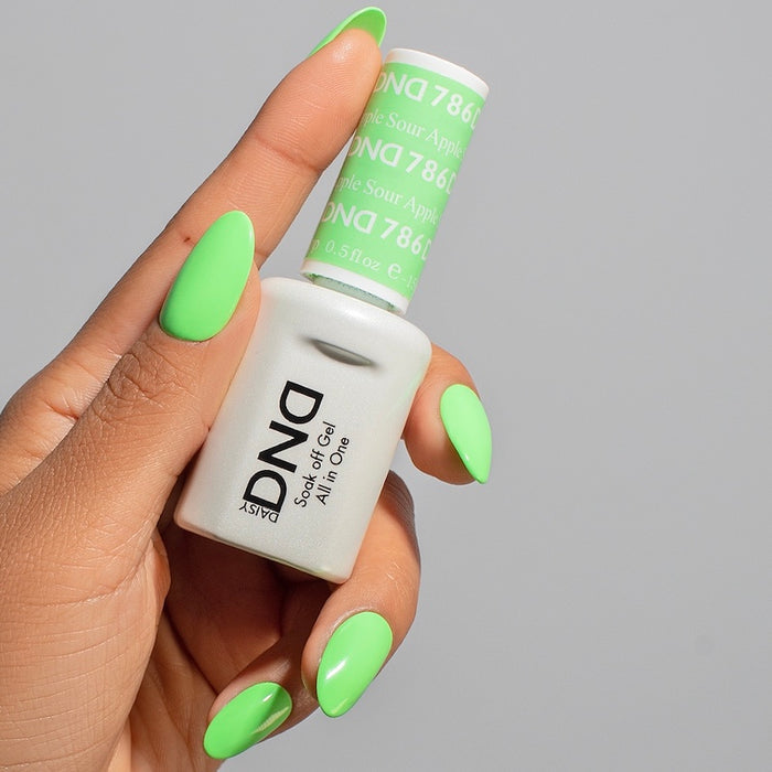 DND Gel Nail Polish Duo 786 - Sour Apple