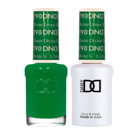 DND Gel Nail Polish Duo 790 - Divine Green